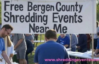 Free Bergen County Shredding Events 2025 Near Me